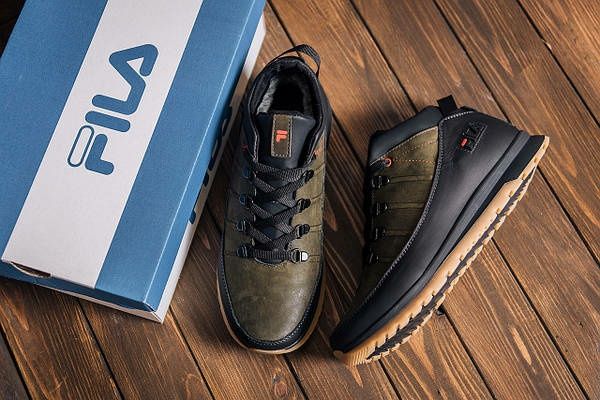 Мужские ботинки натуральная кожа Fila Olive Classic