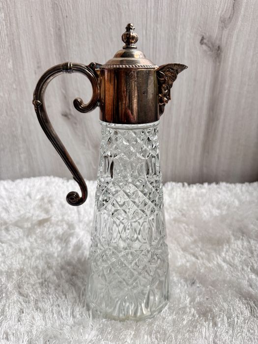 Posrebrzana karafka Vintage