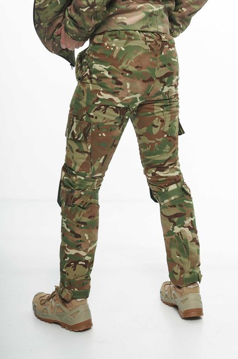 Військова форма зимова тепла мультикам парка та штани з наколінниками