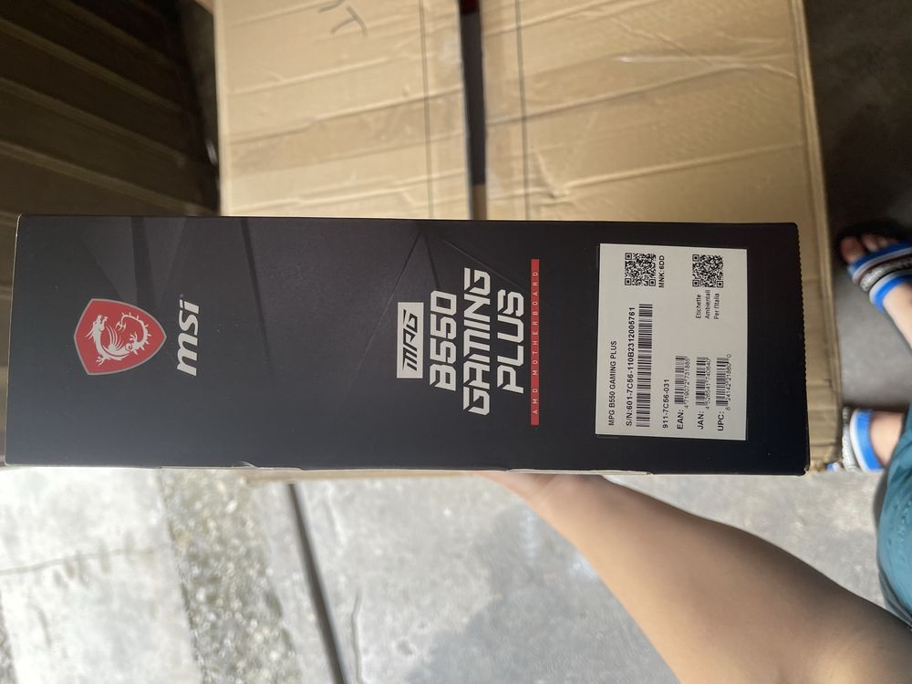 Материнская плата MSI MPG B550 Gaming Plus