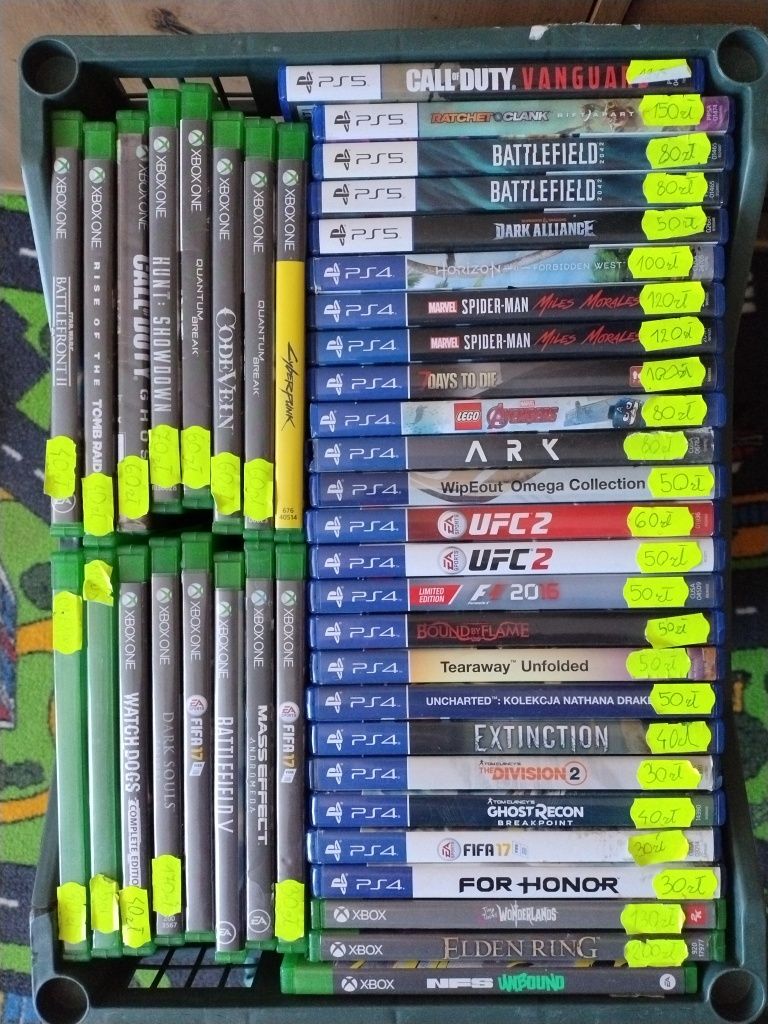 Gry ps 3/4/5 Xbox 360/one/series x/PC