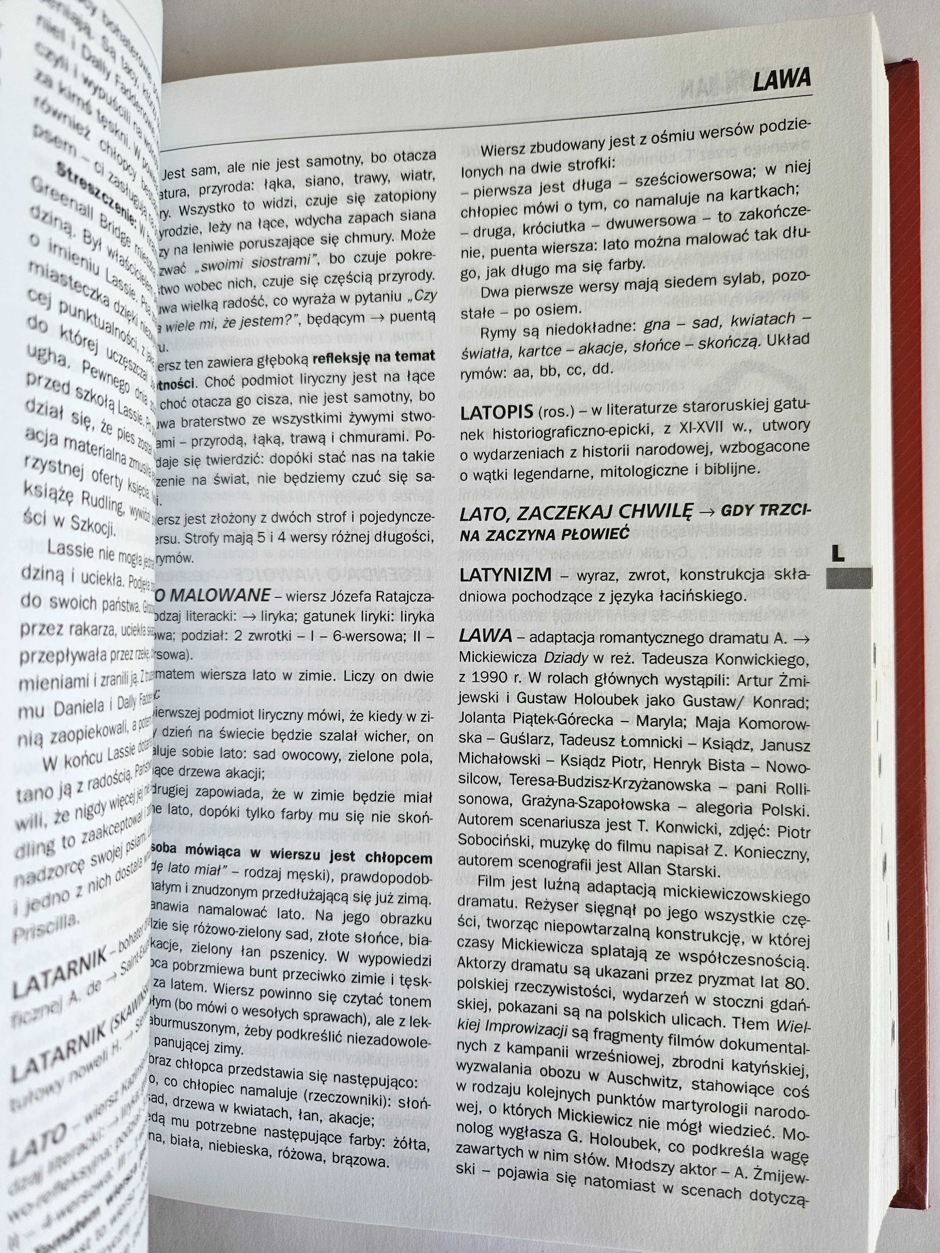 Encyklopedia SZKOLNA Język polski
