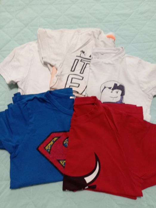 T-shirt x5 zestaw lat 5-6