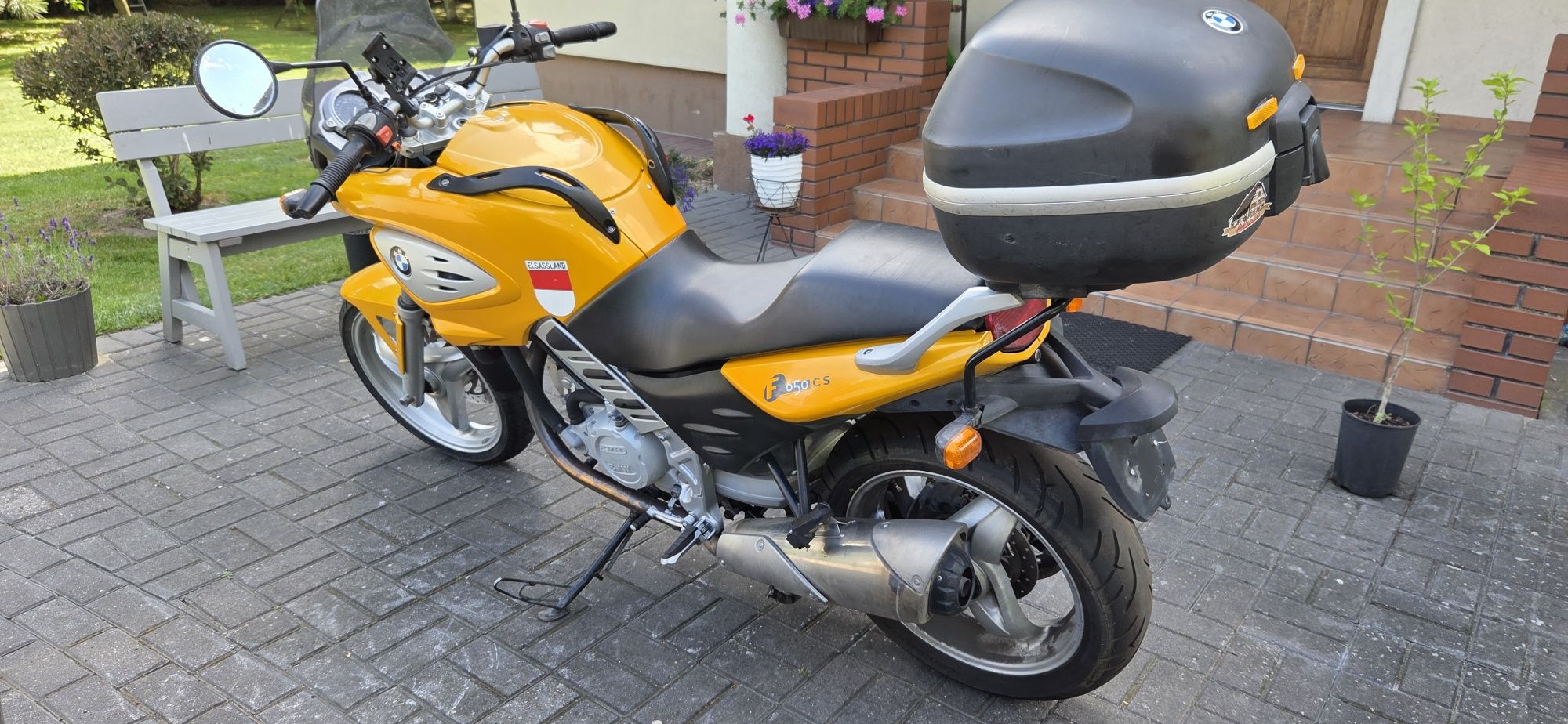 BMW F650CS F650 CS kufer