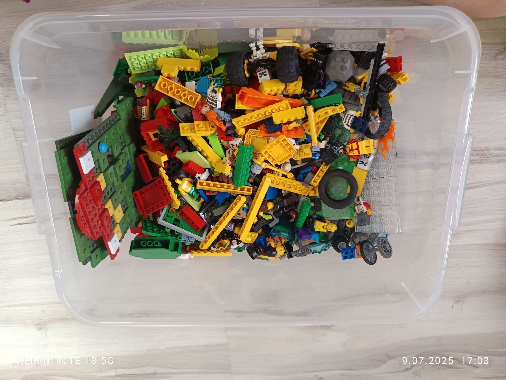 Mix klocków LEGO