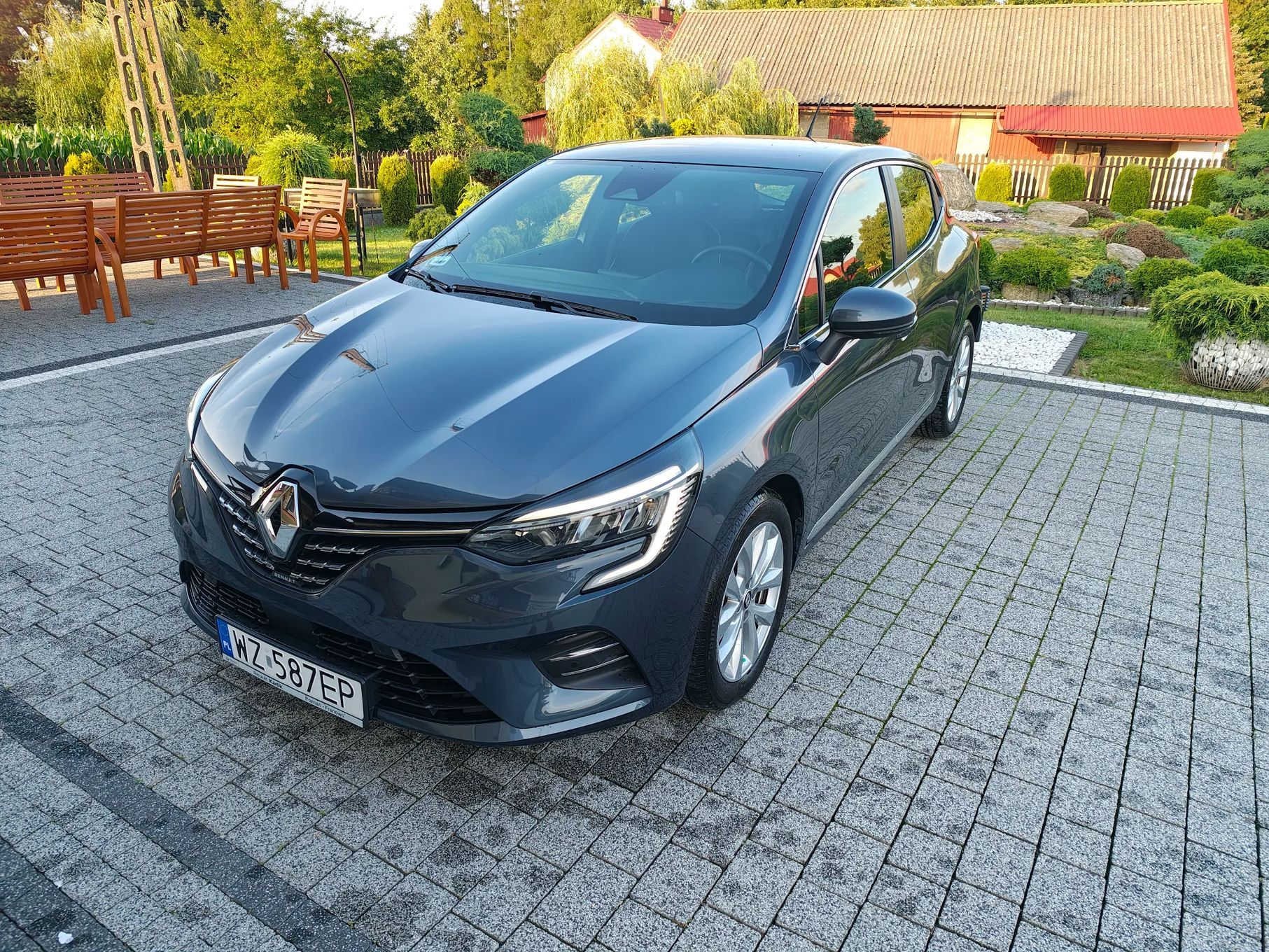 Renault Clio 1.0 TCE 90 Intens, bezwypadkowy, Serwis ASO, faktura VAT 23%