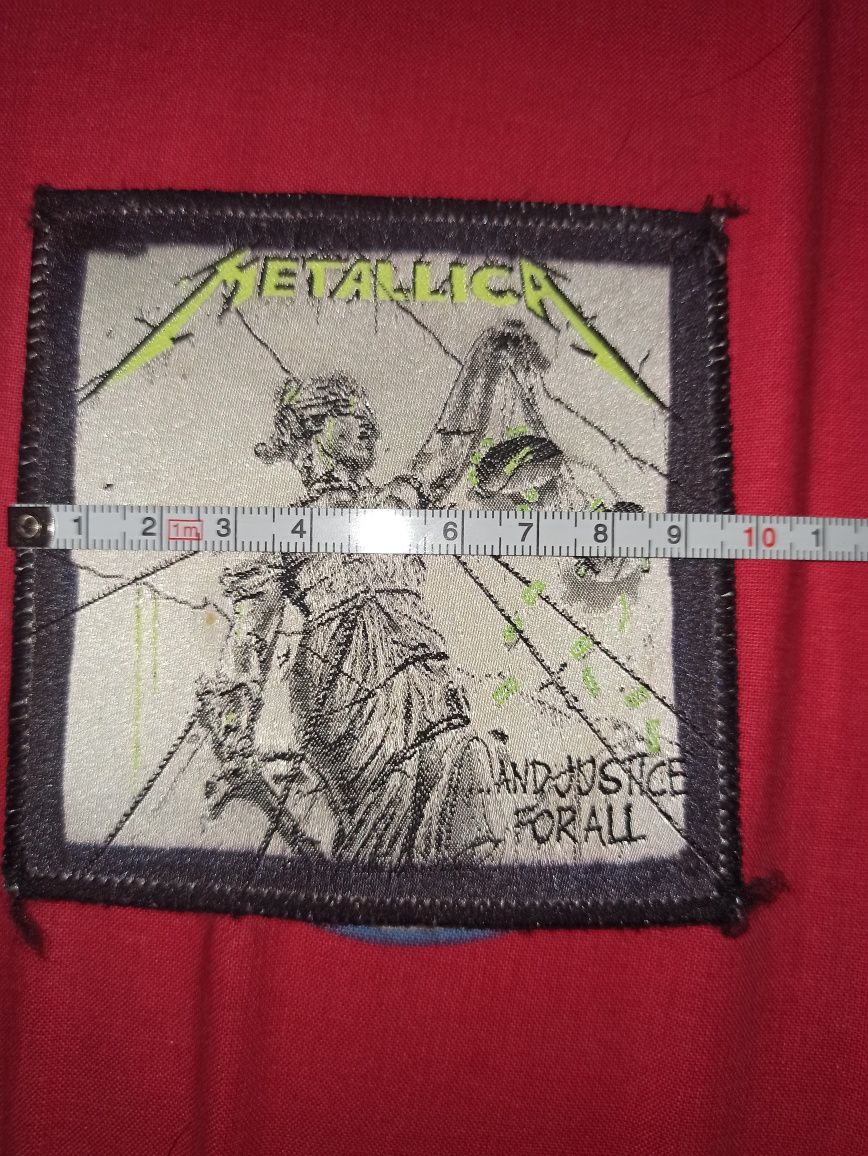 Metallica - And Justice For All naszywka vintage 90