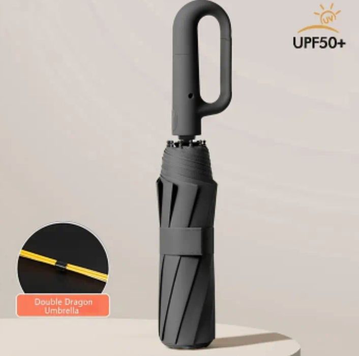 Парасоля прозора, автоматична, дощовик