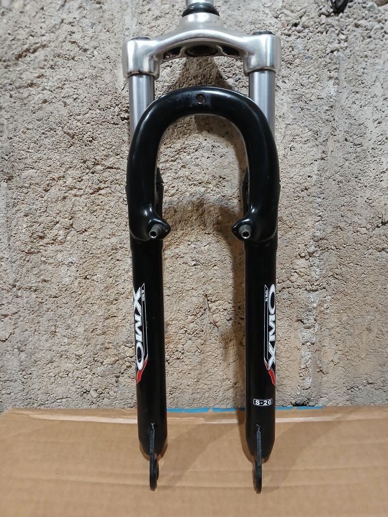 Amortyzator rowerowy XMO 26'' gwint rura 1 cal