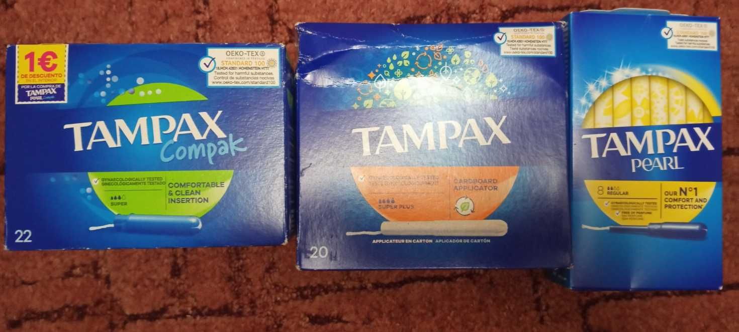 Тампони Tampax пампоны Тампакс