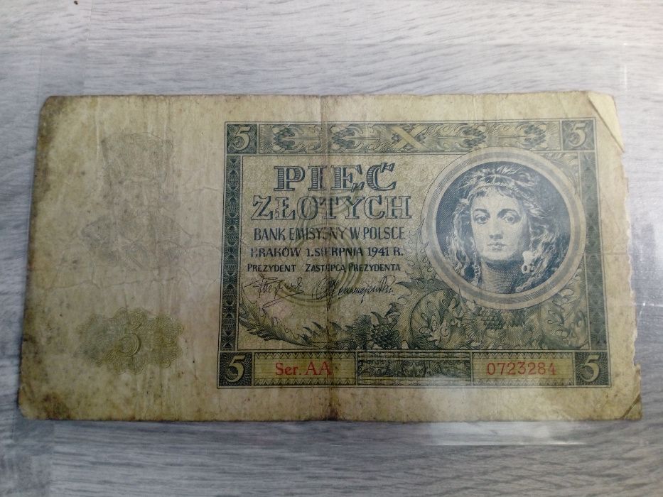 Polska - 5 złotych 1941