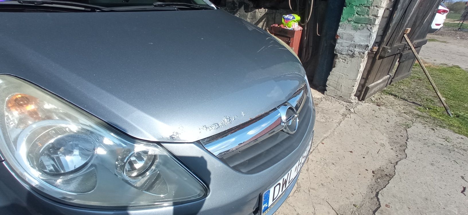 Maska opel corsa d.