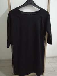 Sukienka tunika mala czarna Reserved oversize