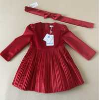 Vestido para menina vermelho