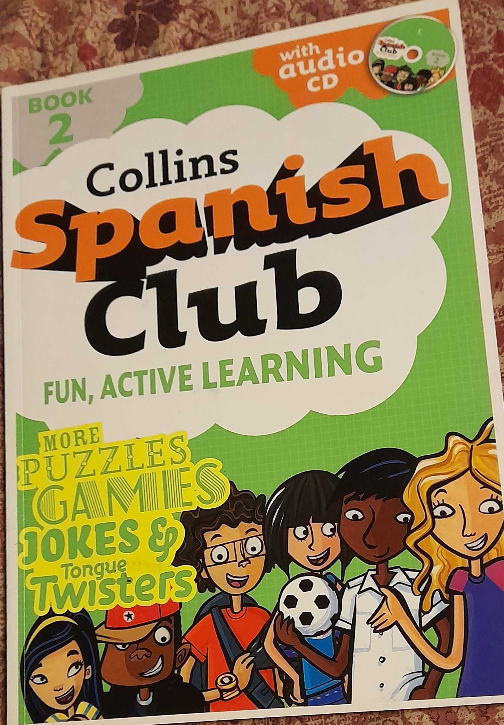Collins Spanish Club - podręcznik dla dzieci . Book 2+ audio CD