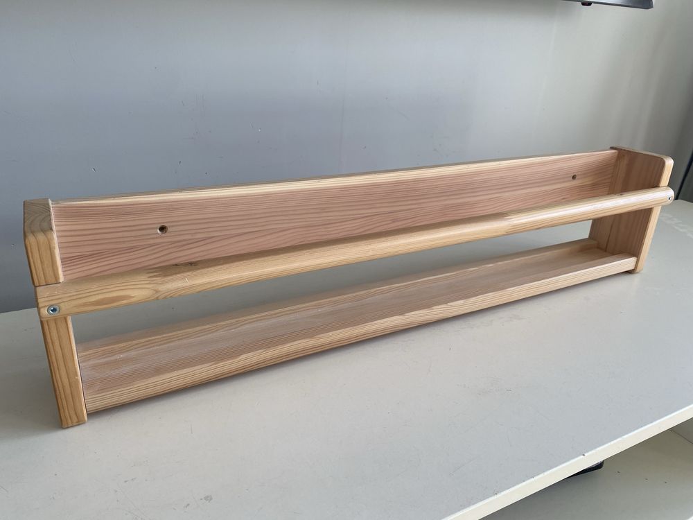 Szafka ścienna, jasna sosna 70x9x16 cm Flisat Ikea