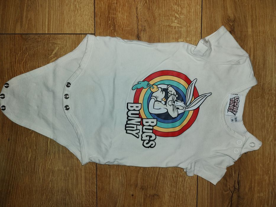 Body z krótkim rękawem rozmiar 74 Looney Tunes