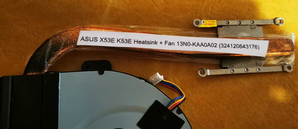 Asus X53E, K53E ventoinha + dissipador64284536852482121