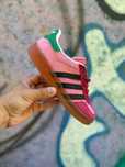 Женские кроссовки Adidas x Gucci Gazelle Light Pink