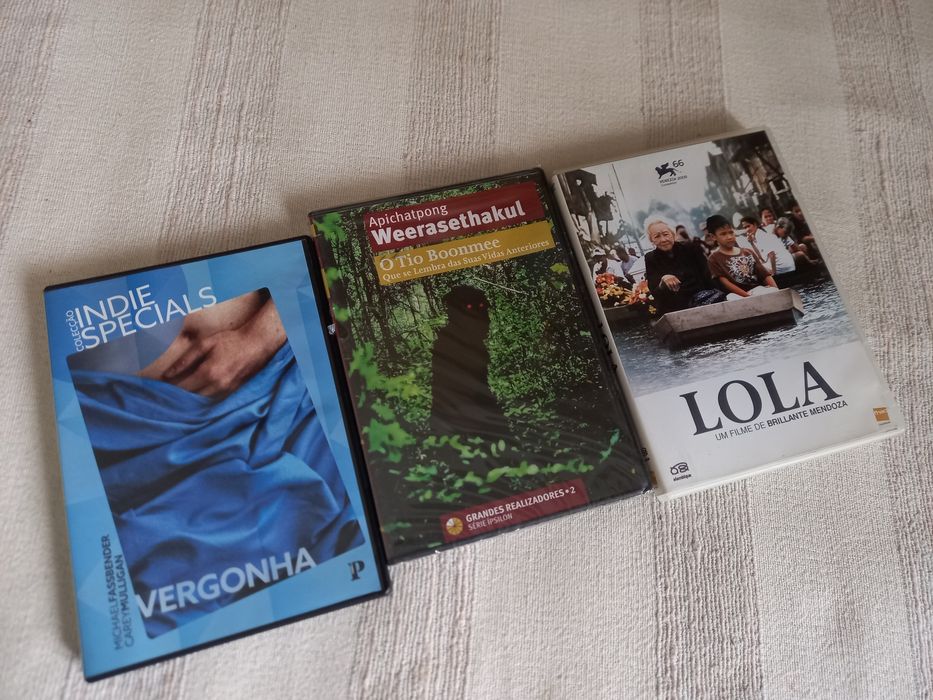 3 dvds originais filmes indie de autor