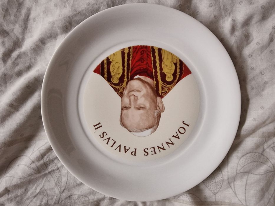 Prato em porcelana da Spal