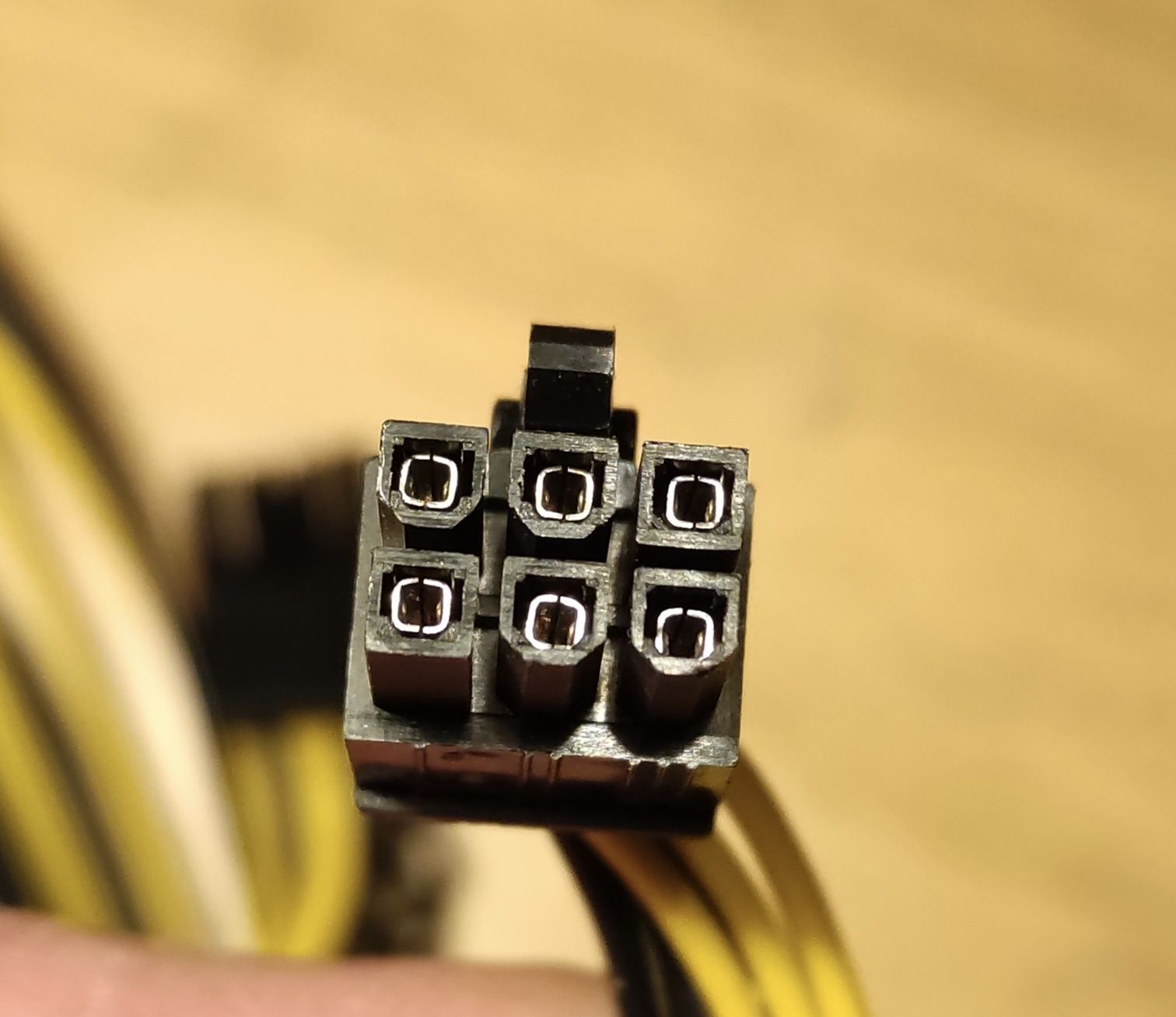 Kabel PCI-E 20szt męski 6pin - 6+2pin