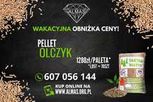 Pellet drzewny OLCZYK i SOLID - szybka dostawa do domu