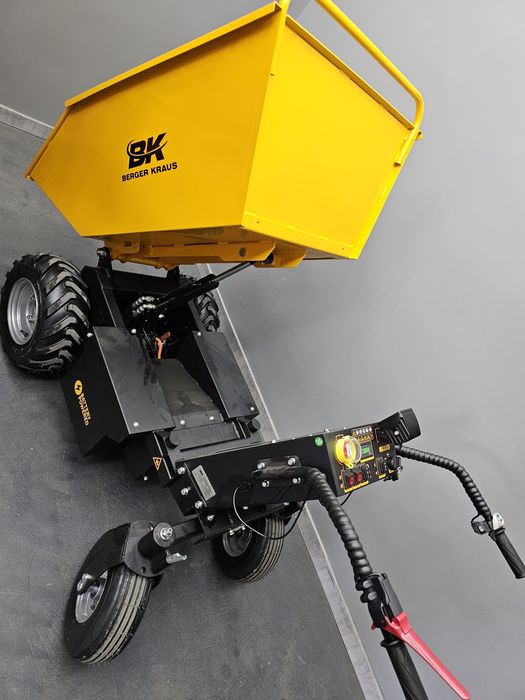 Elektryczne wozidło kołowe wywrotka BK500HE 500kg Transporter