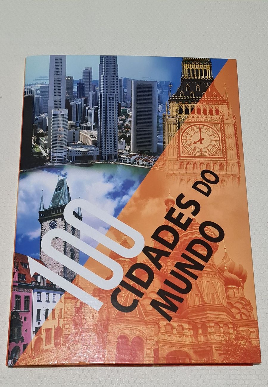 Livro: As 100 Cidades do Mundo.  Novo