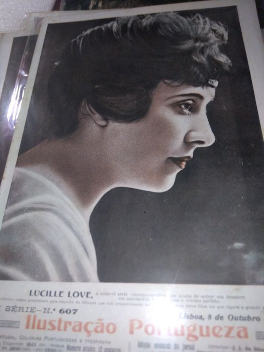 Antigas revistas ilustração Portugueza 1911 a 1919