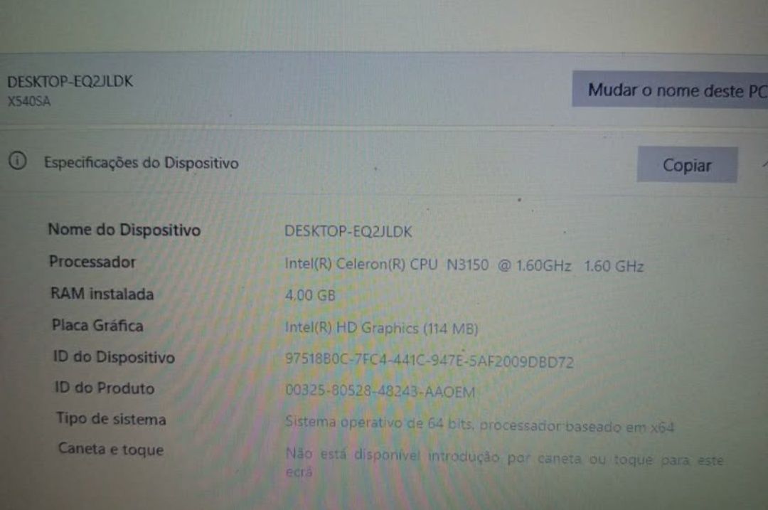 Vendo computador DESKTOP -EQ2JLDK