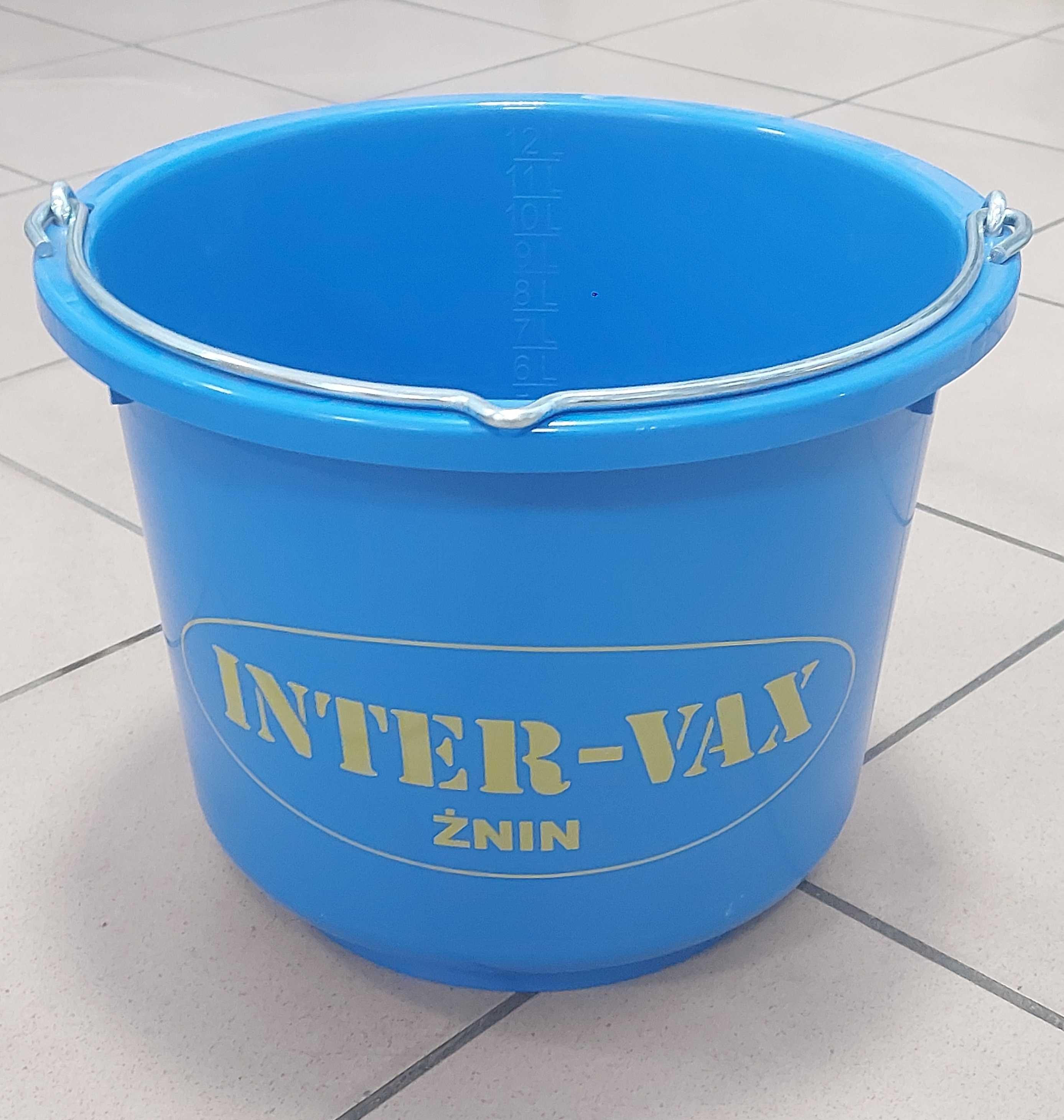 Wiadro plastikowe  INTER-VAX 13L