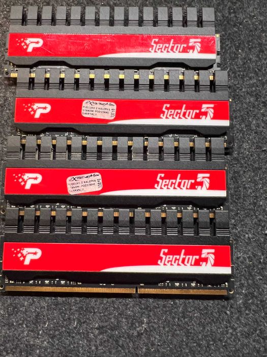 Pamięć DDR3 16GB - 4x4GB Patriot Sector 5