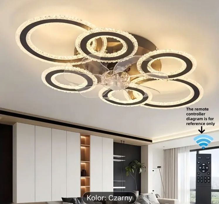 Lampa sufitowa żyrandol led