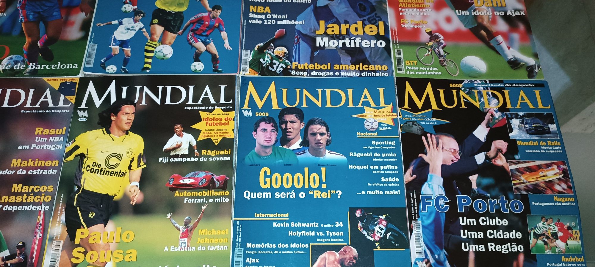 Antigas Revistas MUNDIAL Anos 96/97