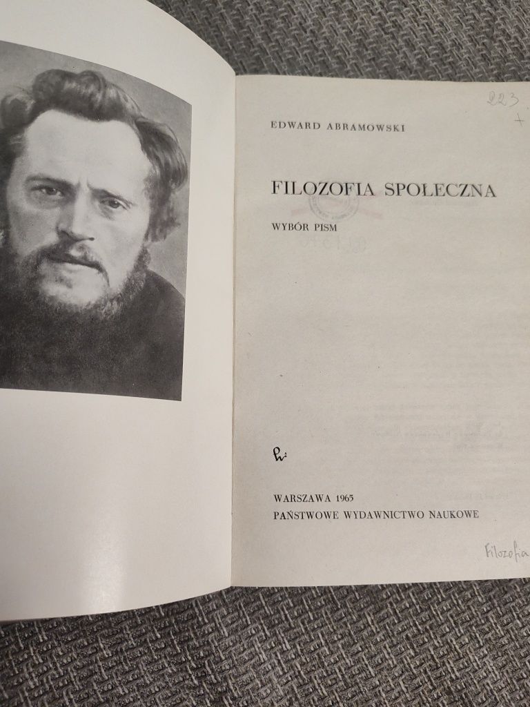 Edward Abramowski - Filozofia Społeczna - Wybór Pism