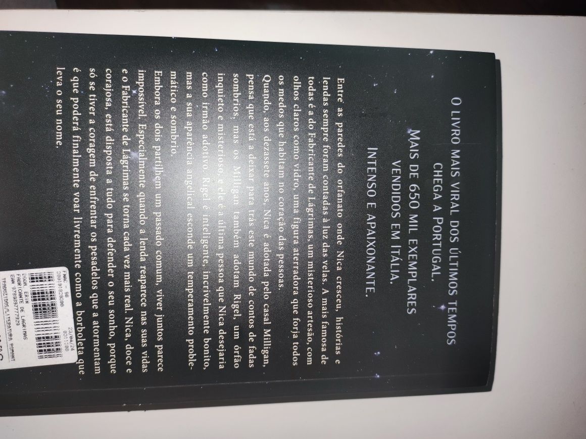 Livros Fabricante de lágrimas