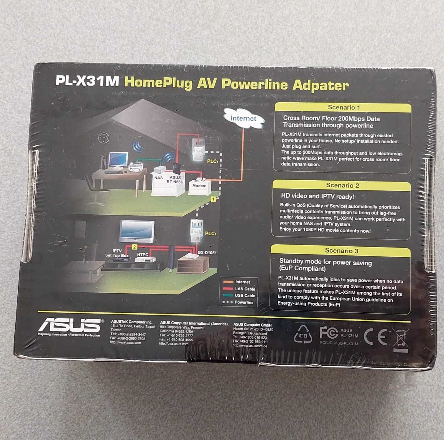 Powerline HomePlug AV PL-X31M