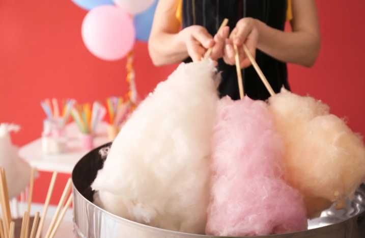 Wynajem DMUCHAŃCÓW Animacje wata cukrowa, PIANA PARTY balony