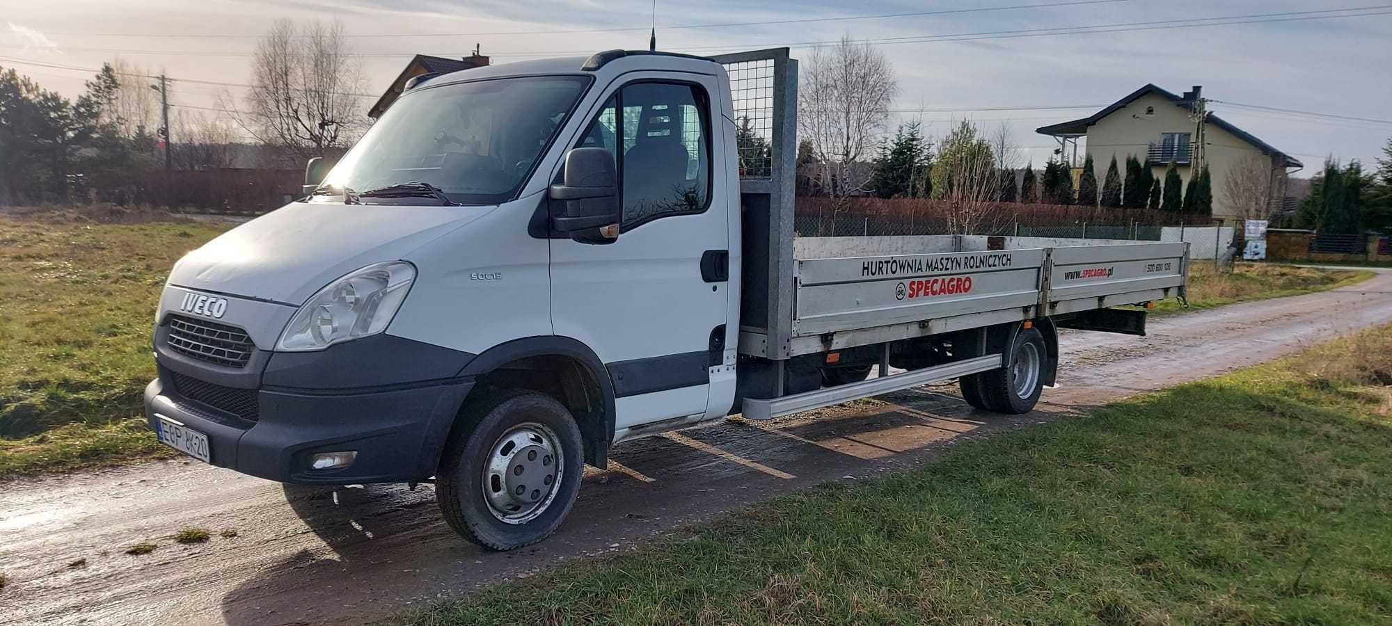 Iveco Daily 50c15 skrzynia skrzyniowy 6,1m x 2,2m Godny uwagi