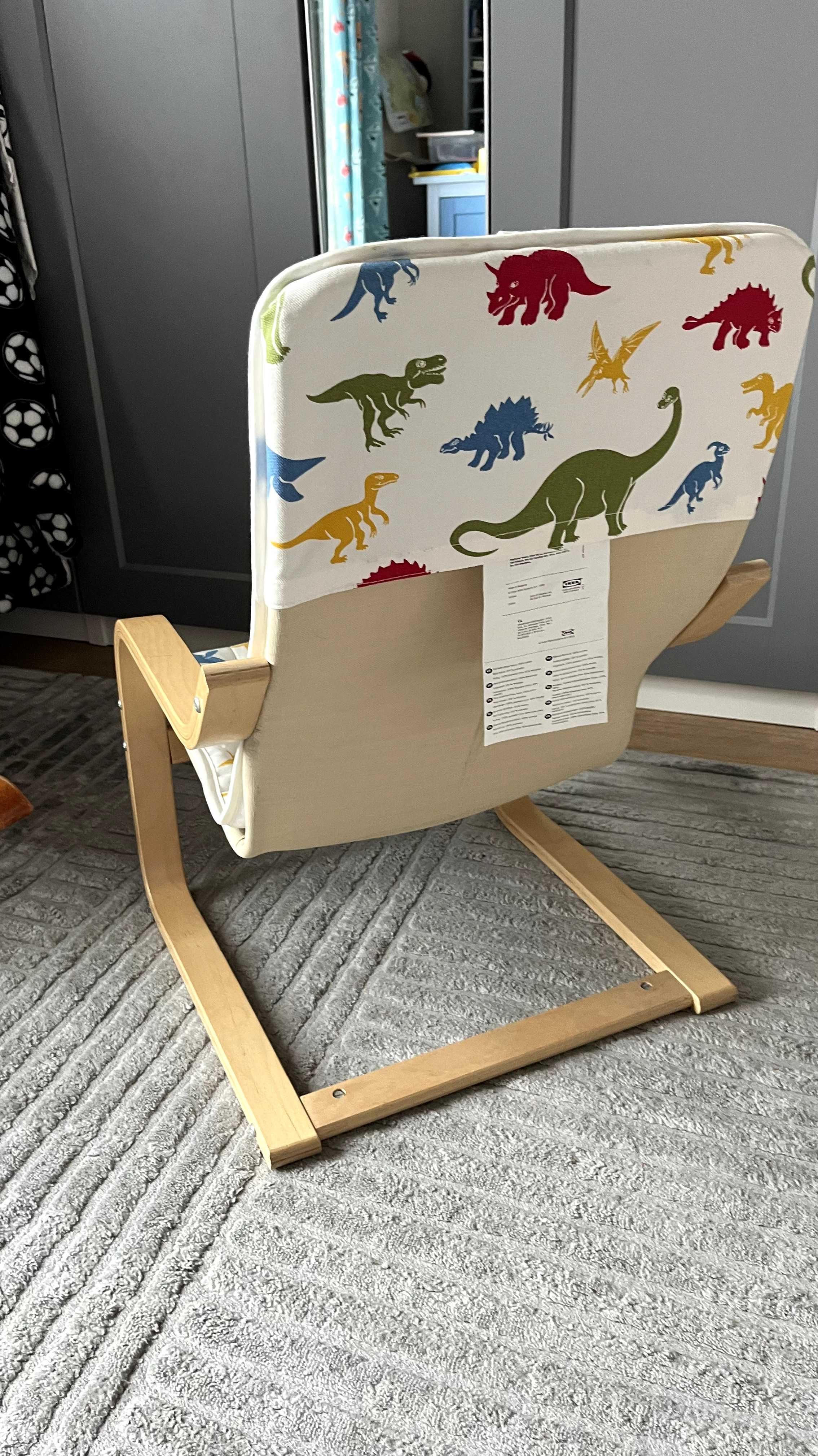 Fotel Poang dla dziecka IKEA