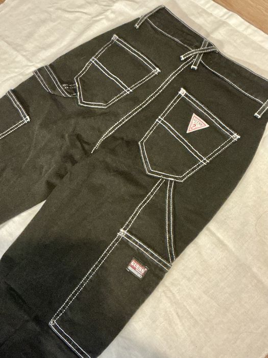 Calças Guess Pretas Novas - Tamanho 32 - Carpenter