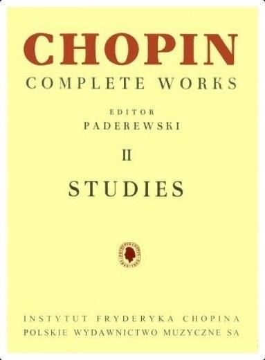 Chopin. Complete Works. Etiudy, Fryderyk Chopin