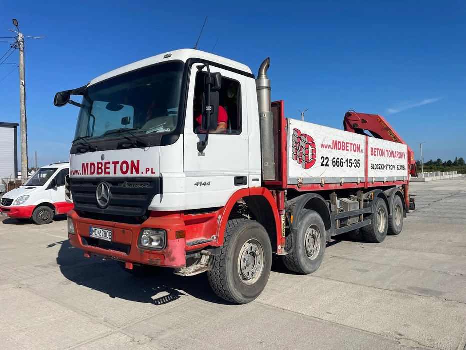 Mercedes-Benz Actros  Mercedes Actros + Palfinger PK32080