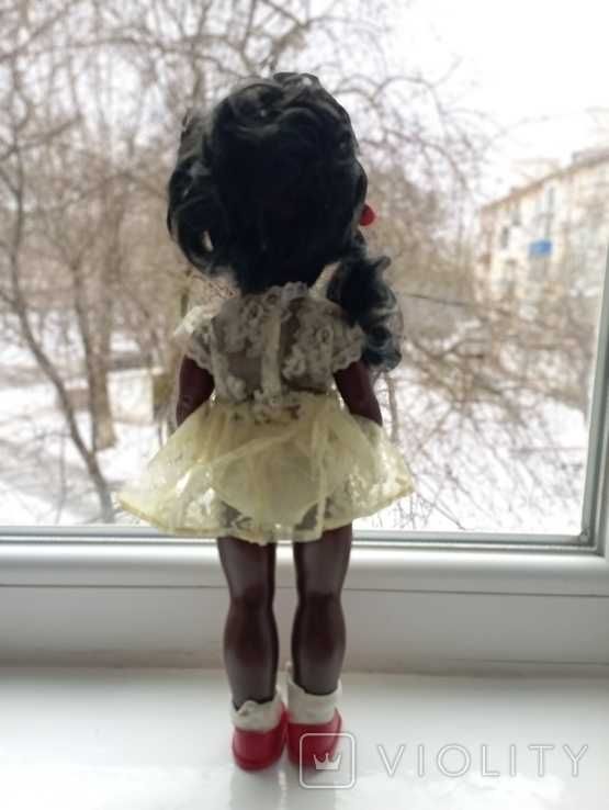 Етнічна лялька повністю резинова E.K. Edmund Knoch кукла 35см ГДР