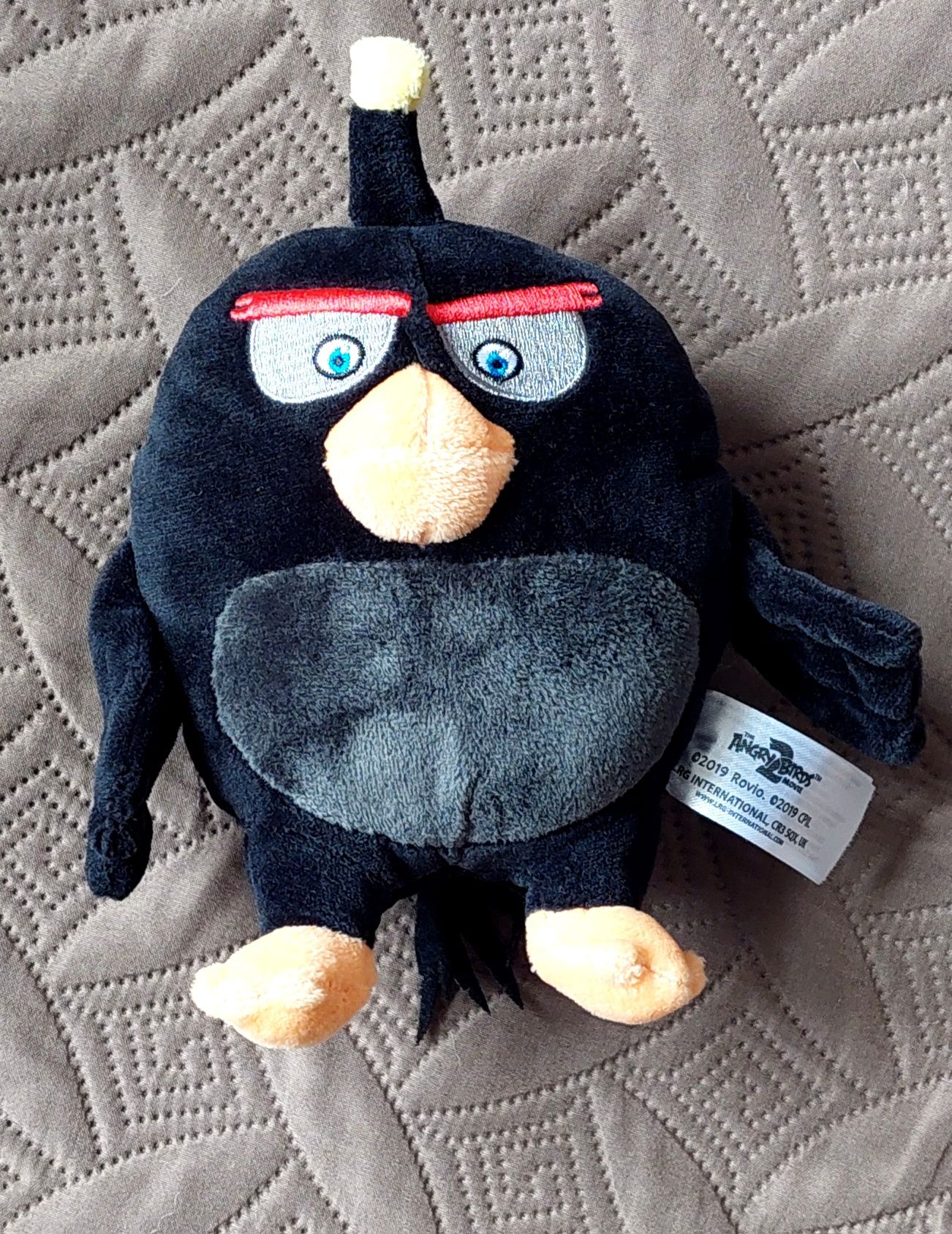 Мягкая игрушка Angry Birds Little Plush Бомб