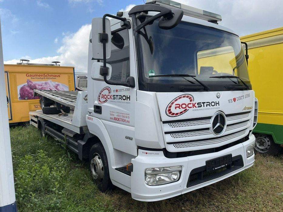 Mercedes-Benz Atego  Atego 818 Pomoc Drogowa Euro 6 Autolaweta 2015