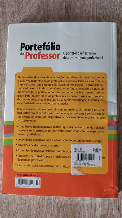 Portefólio do professor - Jacinta Moreira