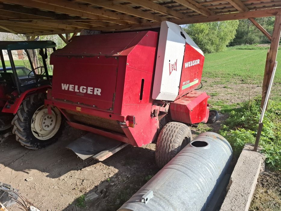 Welger rp220 profi pelne wyposażenie prasa walcowa