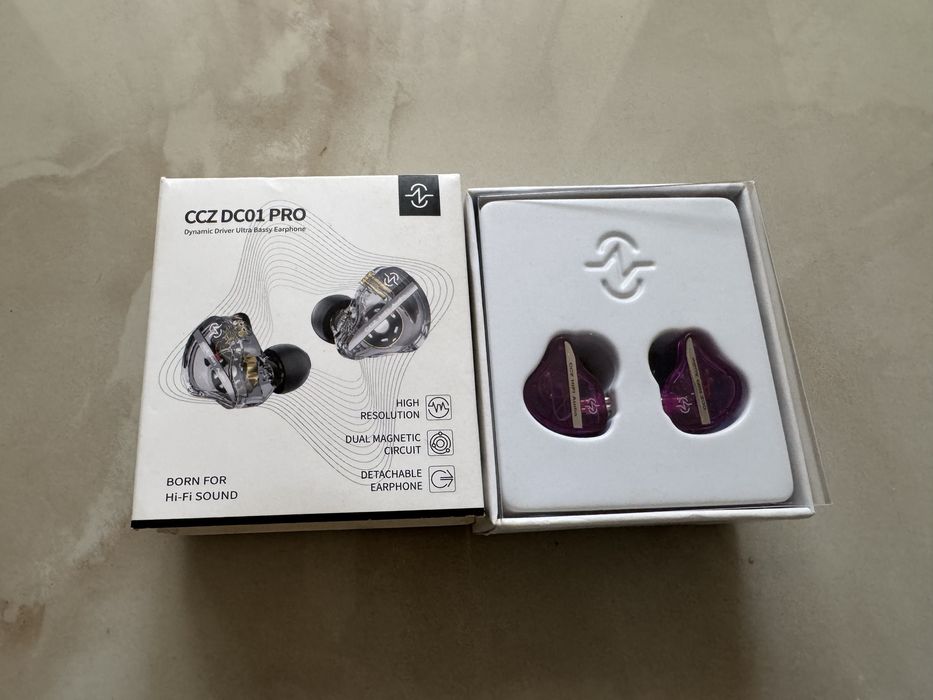 Słuchawki douszne CCZ DC01 PRO Ultra-bas
